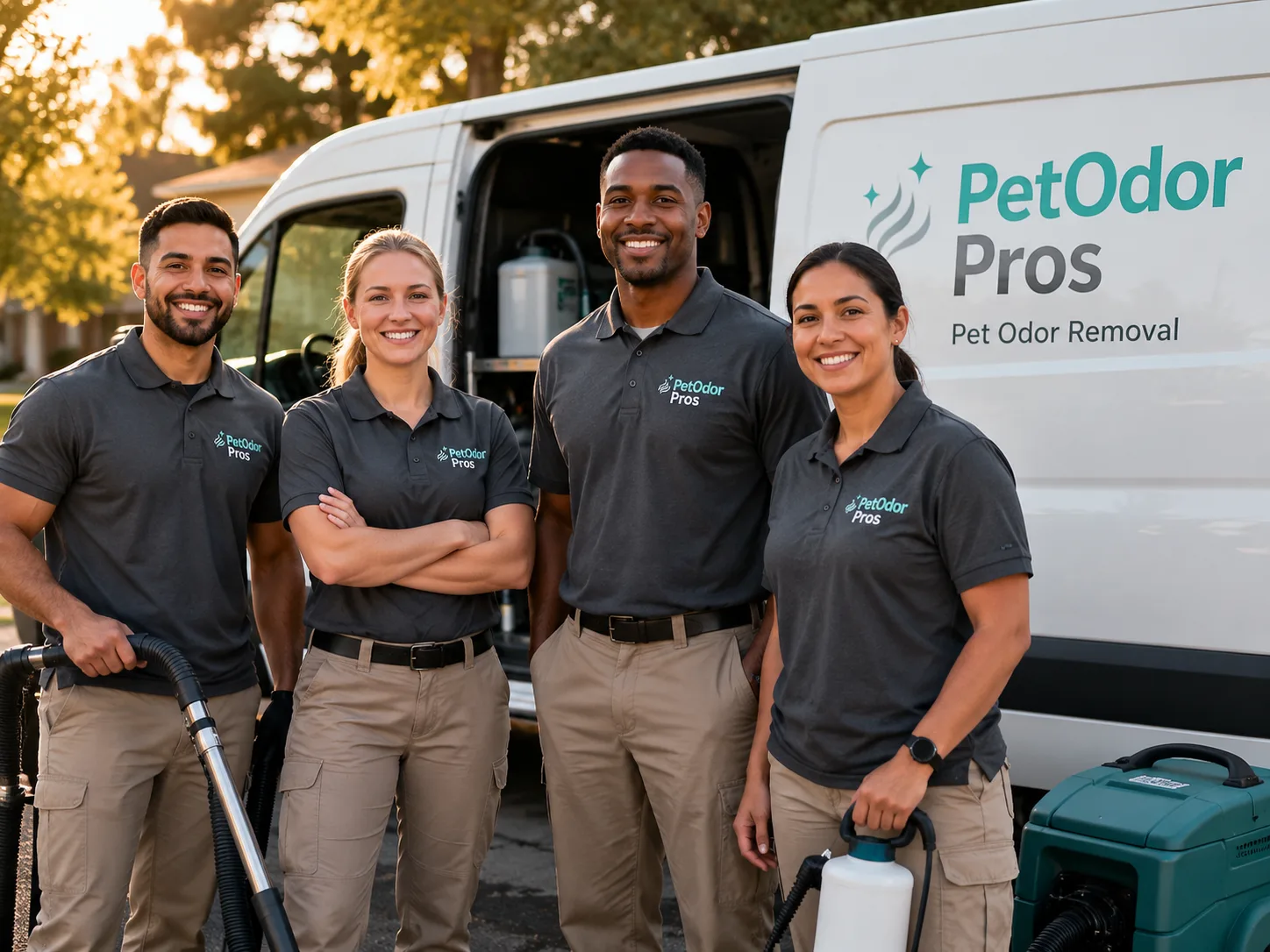 Pet Odor Removal team serving Linn, TX
